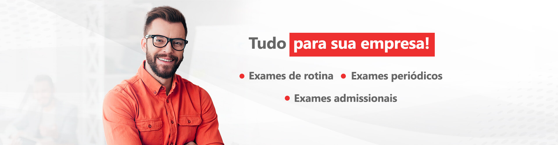 Mais do que os resultados, enxergamos a sua vida por trás dos diagnosticos.